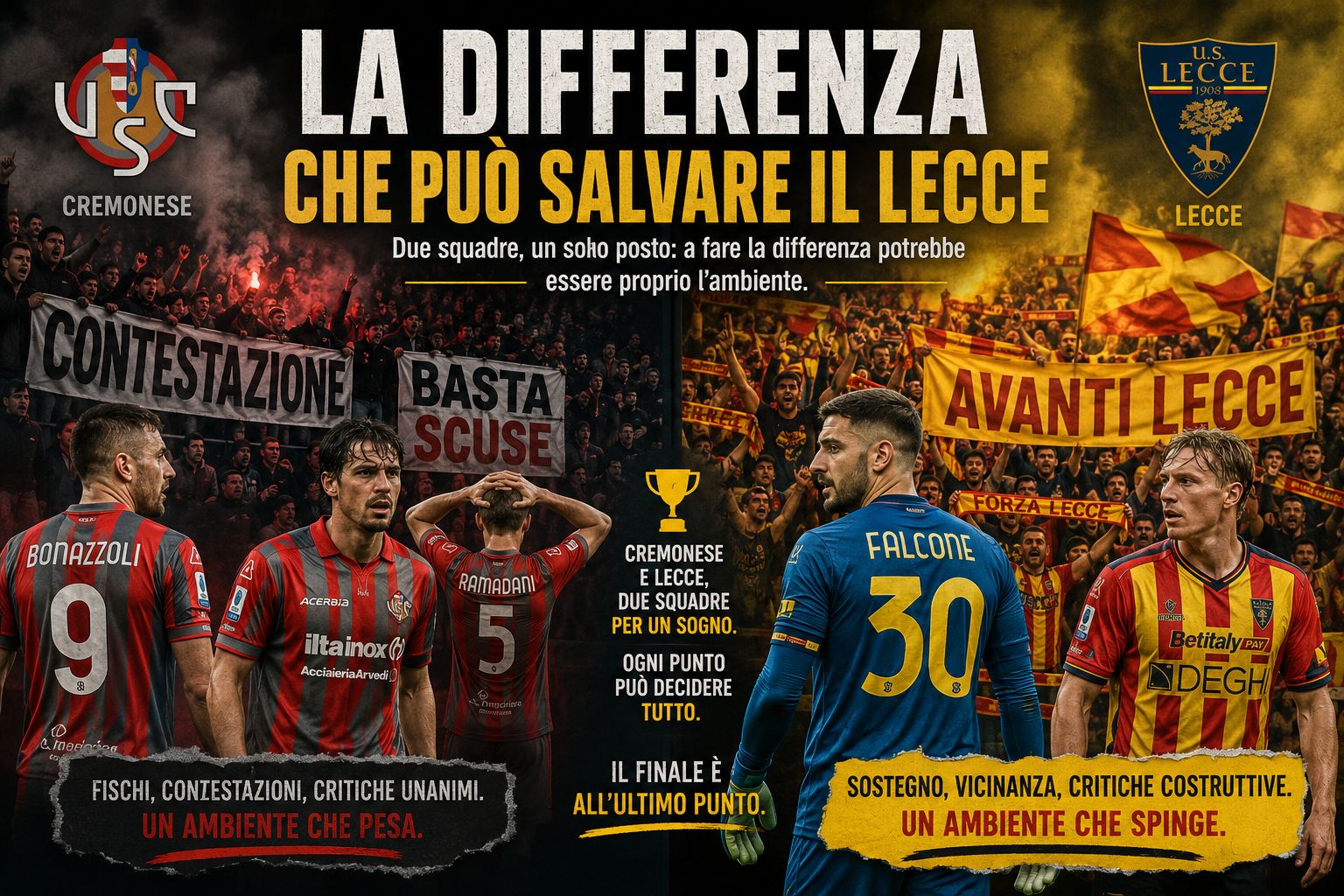La differenza che può salvare il Lecce